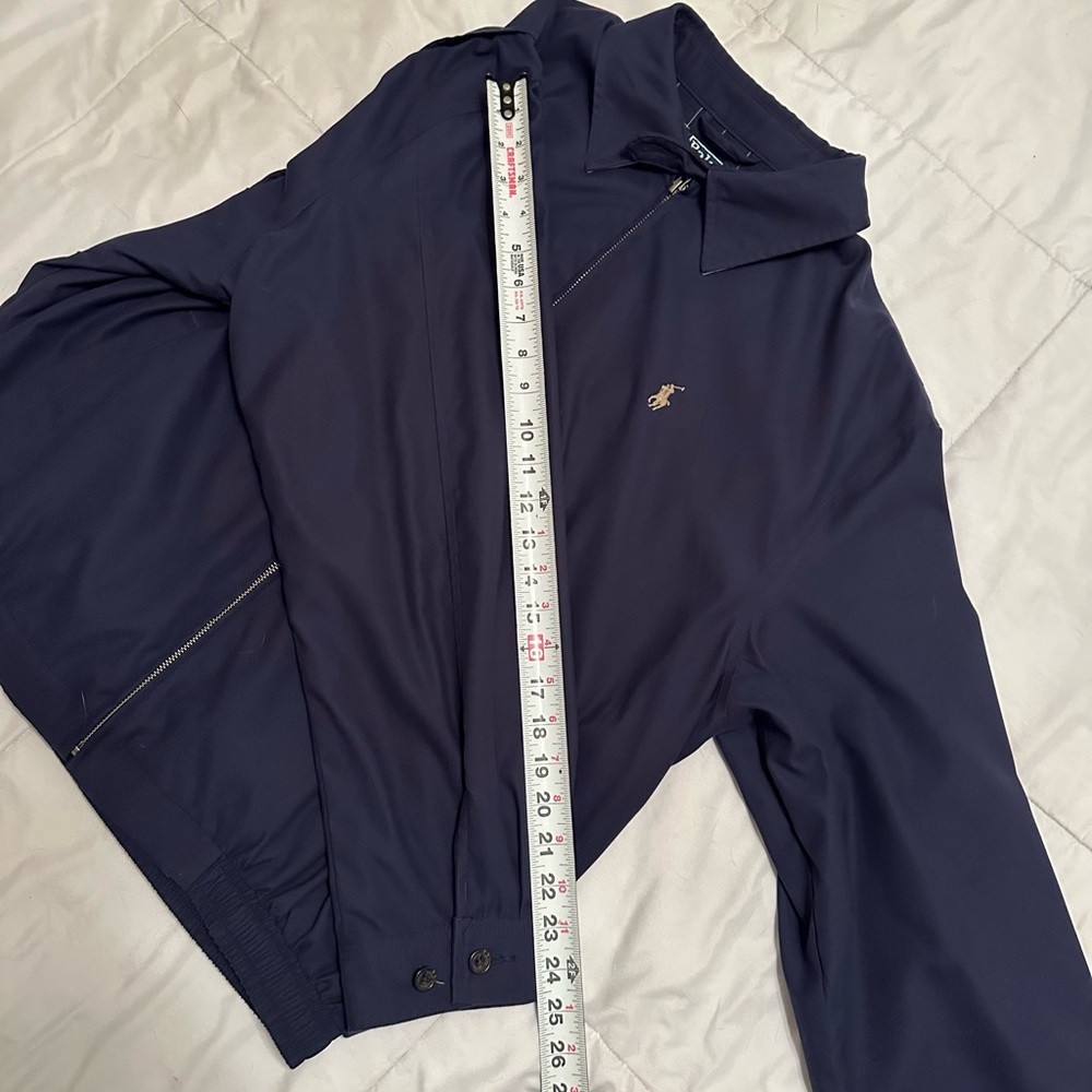 Polo by Ralph Lauren Blue Windbreaker Jacket - Picture 6 of 8